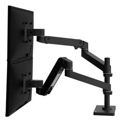 Ergotron LX Pro Series 45-690-292 support d'écran plat pour bureau 68,6 cm (27") Noir - Accessoire ENI, TBI et VPI - visuel 1