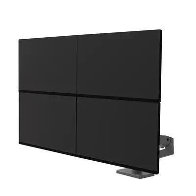 Ergotron LX Pro Series 45-690-293 support d'écran plat pour bureau 68,6 cm (27") Gris foncé - Accessoire ENI, TBI et VPI - visuel 3
