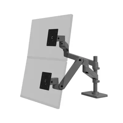 Ergotron LX Pro Series 45-690-293 support d'écran plat pour bureau 68,6 cm (27") Gris foncé - Accessoire ENI, TBI et VPI - visuel 7