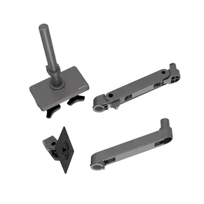 Ergotron LX Pro Series 45-695-293 support d'écran plat pour bureau 86,4 cm (34") Gris foncé - Accessoire ENI, TBI et VPI - visuel 3