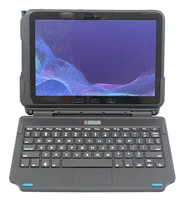 Gamber-Johnson 7160-1872-00 clavier pour tablette QWERTY Anglais américain Pogo Pin Noir - Clavier - visuel 3