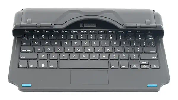 Gamber-Johnson 7160-1872-00 clavier pour tablette QWERTY Anglais américain Pogo Pin Noir - Clavier - visuel 2