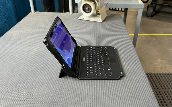 Gamber-Johnson 7160-1872-00 clavier pour tablette QWERTY Anglais américain Pogo Pin Noir - Clavier - visuel 5