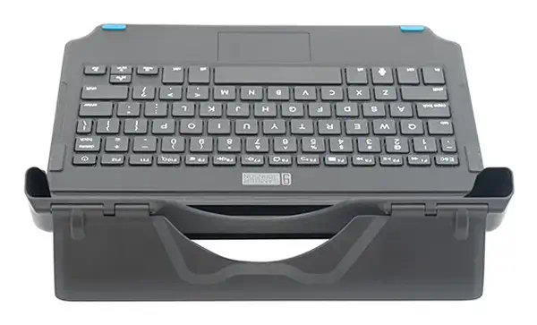 Gamber-Johnson 7160-1872-00 clavier pour tablette QWERTY Anglais américain Pogo Pin Noir - Clavier - visuel 4