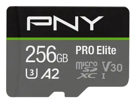 PNY Pro Elite 256 Go MicroSDXC UHS-I Classe 10 - Carte Mémoire - visuel 5