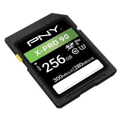 PNY X-PRO 90 256 Go SDXC UHS-II Classe 10 - Carte Mémoire - visuel 2