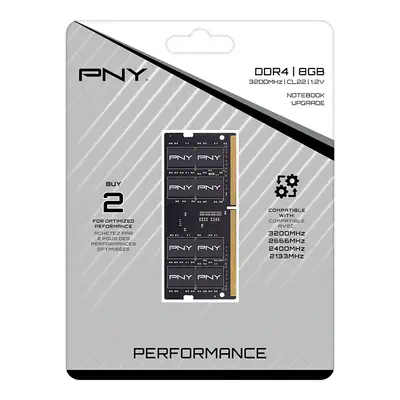 PNY Performance module de mémoire 8 Go 1 x 8 Go DDR4 - Mémoire - visuel 4