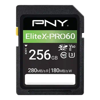 PNY EliteX-PRO60 256 Go SDXC UHS-II Classe 10 achat responsable