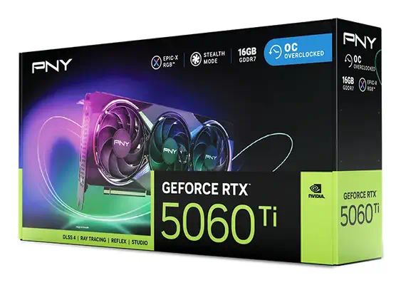 GeForce RTX 5060 Ti EPIC-X RGB OC - PNY - Carte graphique - visuel 9