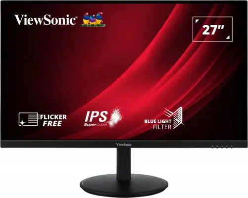 Viewsonic VG Series VG2709-2K-MHD-2 LED display 68,6 cm (27") 2560 x 1440 pixels Quad HD Noir - Ecran Ordinateur - visuel 1