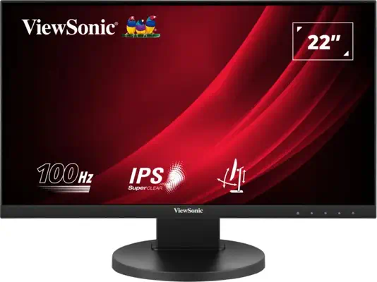 Viewsonic VG Series VG2208A-HD LED display 55,9 cm (22") 1920 x 1080 pixels Full HD Noir - Ecran Ordinateur - visuel 1