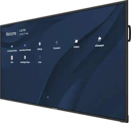 Viewsonic CDE105UW tableau blanc interactif 2,67 m (105") 5120 x 2160 pixels Noir - Affichage dynamique - visuel 4