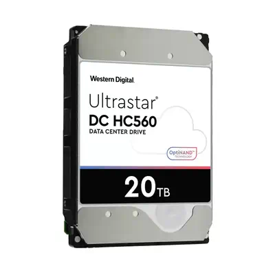 Western Digital Ultrastar DC HC560 disque dur 20 To 7200 tr/min 512 Mo 3.5" SATA - Disque dur Interne - visuel 2
