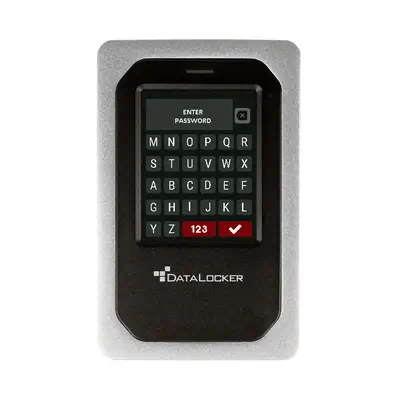 DataLocker DL4 FE 7,6 To USB Type-C 3.2 Gen 1 (3.1 Gen 1) Aluminium, Noir - Disque dur SSD - visuel 1