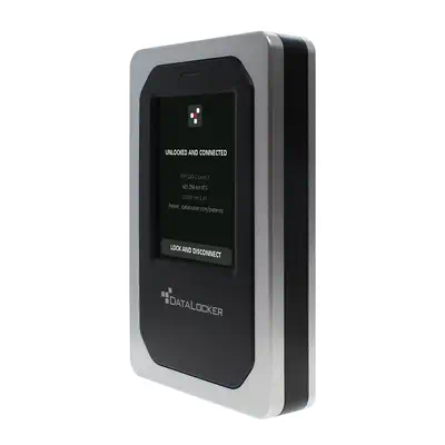 DataLocker DL4 FE 7,6 To USB Type-C 3.2 Gen 1 (3.1 Gen 1) Aluminium, Noir - Disque dur SSD - visuel 3