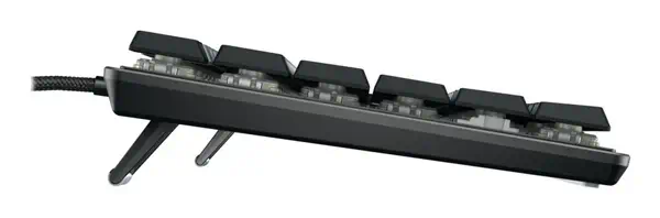 CHERRY KC 500 MX LP TKL clavier maison/bureau USB QWERTZ Allemand Noir, Gris - Clavier - visuel 6