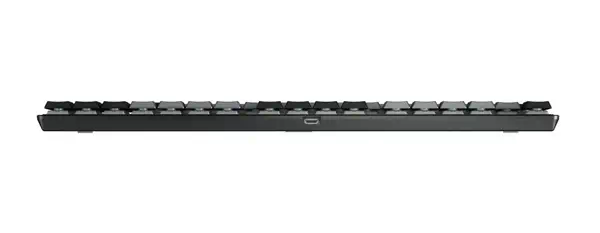 CHERRY KC 500 MX LP TKL clavier maison/bureau USB QWERTZ Allemand Noir, Gris - Clavier - visuel 3
