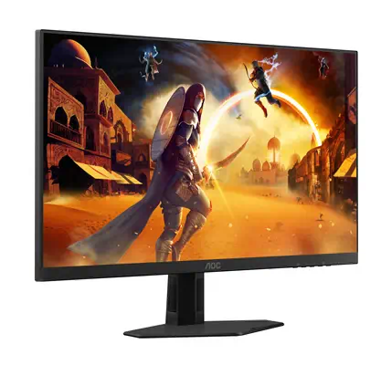 AOC G4 Q24G4RE écran plat de PC 60,5 cm (23.8") 2560 x 1440 pixels Quad HD LED Noir, Rouge - Ecran Ordinateur - visuel 3
