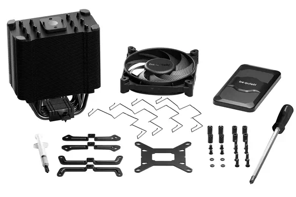 Dark Rock 5 | Ventirad mono tour, socket Intel et AMD - be quiet! - Refroidissement PC - visuel 7