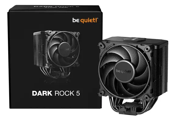 Dark Rock 5 | Ventirad mono tour, socket Intel et AMD - be quiet! - Refroidissement PC - visuel 6