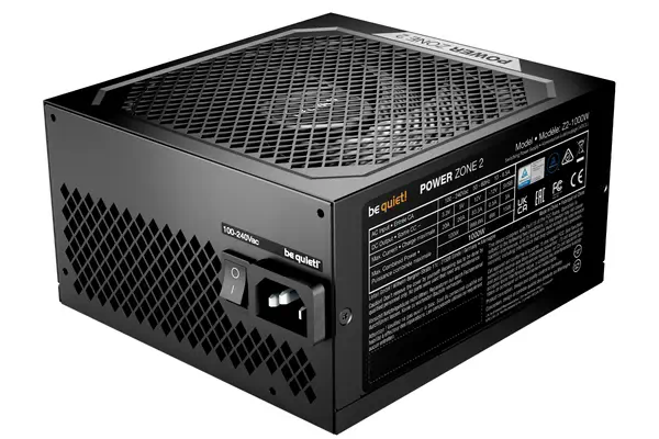 POWER ZONE 2 1000 W | Alimentation ATX 3.1, 80 Plus Platinum - be quiet! - Chargeur et alimentation - visuel 3
