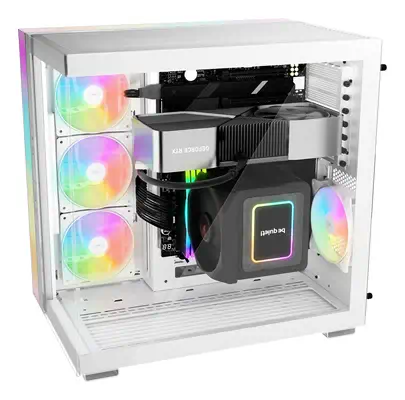 Light Base 600 DX Blanc | Boîtier PC ARGB vitré, Mini ITX / Micro ATX / ATX - be quiet! - Boitier - visuel 5