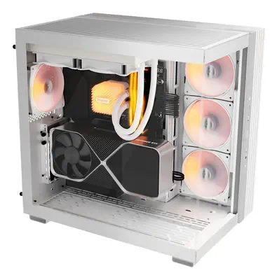 Light Base 600 DX Blanc | Boîtier PC ARGB vitré, Mini ITX / Micro ATX / ATX - be quiet! - Boitier - visuel 3