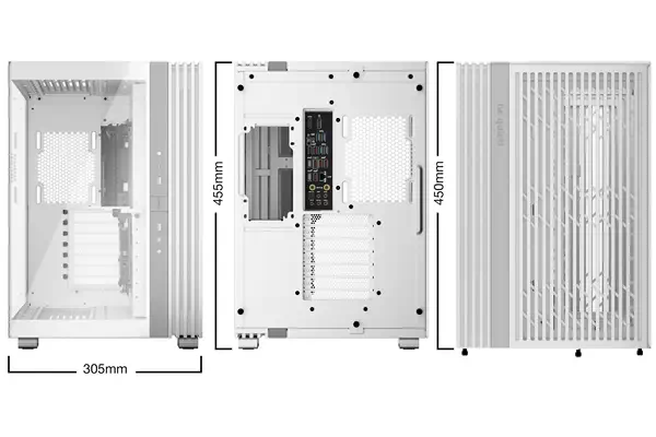 Light Base 600 DX Blanc | Boîtier PC ARGB vitré, Mini ITX / Micro ATX / ATX - be quiet! - Boitier - visuel 2
