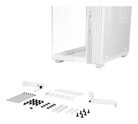 Light Base 600 DX Blanc | Boîtier PC ARGB vitré, Mini ITX / Micro ATX / ATX - be quiet! - Boitier - visuel 8