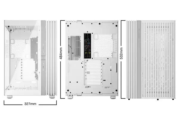 Light Base 900 DX Blanc | Boîtier PC ARGB vitré, Mini ITX / Micro ATX / ATX / E-ATX / XL-ATX - be quiet! - Boitier - visuel 2