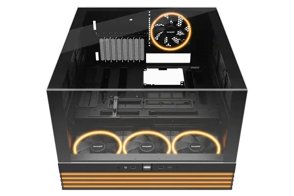 Light Base 900 FX Noir | Boîtier PC ARGB vitré, Mini ITX / Micro ATX / ATX / E-ATX / XL-ATX, 4 venti - be quiet! - Boitier - visuel 7