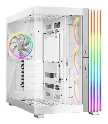 Light Base 900 FX Blanc | Boîtier PC ARGB vitré, Mini ITX / Micro ATX / ATX / E-ATX / XL-ATX, 4 vent - be quiet! - Boitier - visuel 1