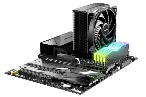 PURE ROCK 3 Black | Ventirad mono tour, socket Intel et AMD - be quiet! - Refroidissement PC - visuel 4