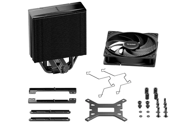 PURE ROCK 3 Black | Ventirad mono tour, socket Intel et AMD - be quiet! - Refroidissement PC - visuel 6