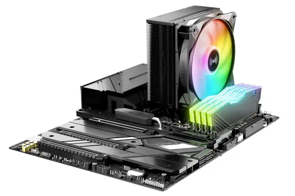 PURE ROCK 3 LX | Ventirad mono tour, socket Intel et AMD, finition noire - be quiet! - Refroidissement PC - visuel 4