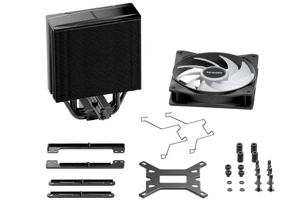PURE ROCK 3 LX | Ventirad mono tour, socket Intel et AMD, finition noire - be quiet! - Refroidissement PC - visuel 6