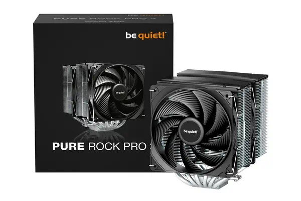 PURE ROCK PRO 3| Ventirad double tour, socket Intel et AMD - be quiet! - Refroidissement PC - visuel 5