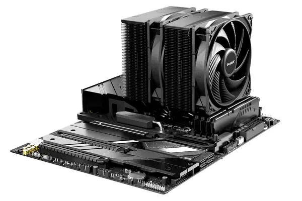 PURE ROCK PRO 3 Black| Ventirad double tour, socket Intel et AMD, finition noire - be quiet! - Refroidissement PC - visuel 4