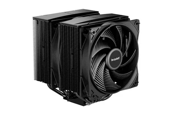 PURE ROCK PRO 3 Black| Ventirad double tour, socket Intel et AMD, finition noire - be quiet! - Refroidissement PC - visuel 1