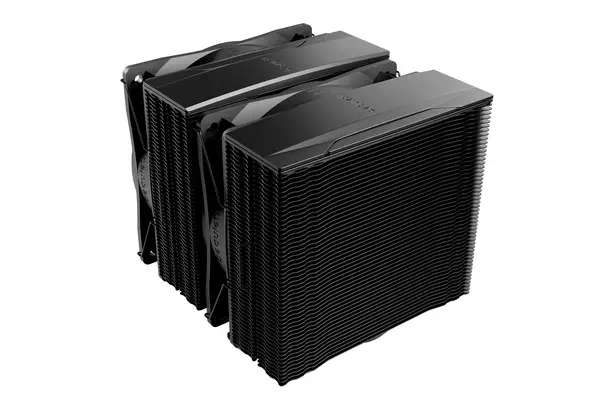 PURE ROCK PRO 3 Black| Ventirad double tour, socket Intel et AMD, finition noire - be quiet! - Refroidissement PC - visuel 2