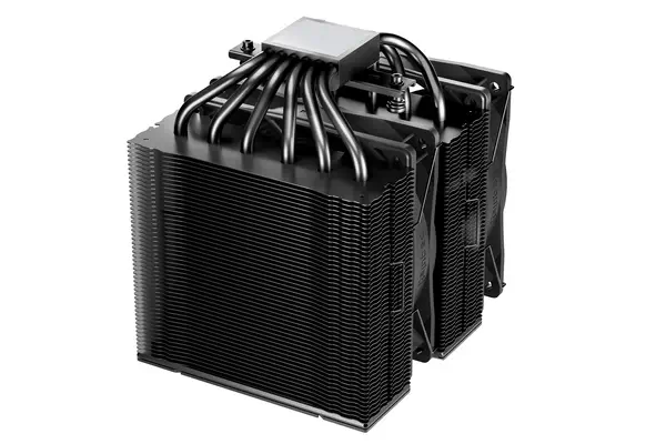 PURE ROCK PRO 3 Black| Ventirad double tour, socket Intel et AMD, finition noire - be quiet! - Refroidissement PC - visuel 3
