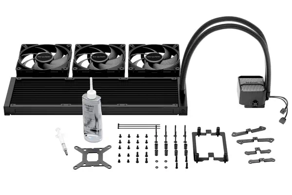 Silent Loop 3 420 mm | Système de refroidissement liquide tout-en-un, 420 mm, noir, socket Intel et  - be quiet! - Refroidissement PC - visuel 7