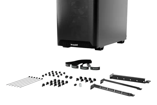 Pure Base 501 Noir | Boîtier PC vitré, Mini ATX / Micro ATX / ATX, 4 ventilateurs Light Wings LX PWM - be quiet! - Boitier - visuel 7