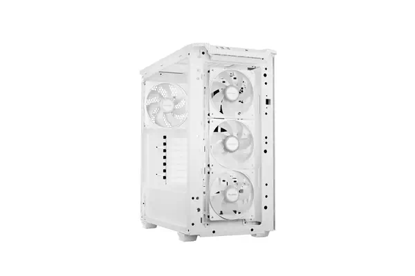 Pure Base 501 Blanc | Boîtier PC vitré, Mini ATX / Micro ATX / ATX, 4 ventilateurs Light Wings LX PW - be quiet! - Boitier - visuel 2
