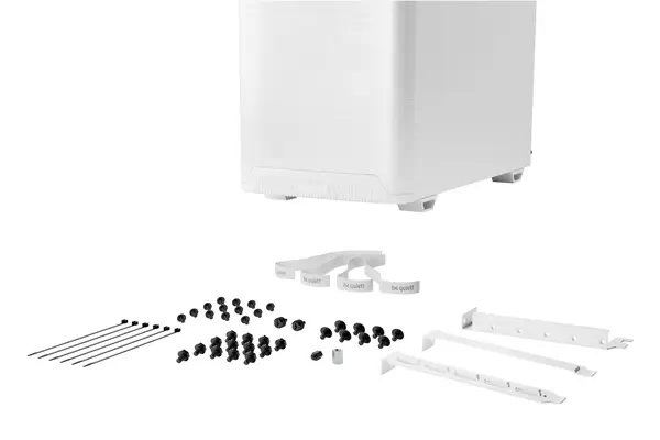 Pure Base 501 Blanc | Boîtier PC vitré, Mini ATX / Micro ATX / ATX, 4 ventilateurs Light Wings LX PW - be quiet! - Boitier - visuel 7