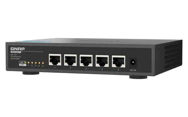 QNAP QSW-3205-5T commutateur réseau Non-géré 10G Ethernet (100/1000/10000) Bureau Noir - Switchs et Hubs - visuel 4