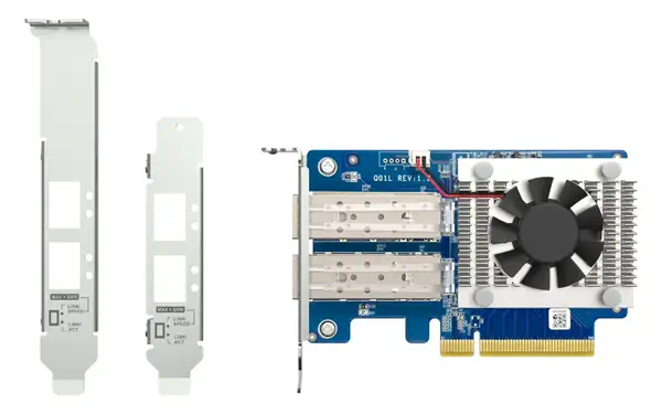 QNAP Carte d'extension réseau double port SFP+ 10 GbE - Accessoire Réseau - visuel 3