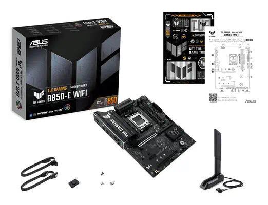 TUF GAMING B850-E WIFI Asus - visuel 1 - hello RSE - Capacités de stockage avancées