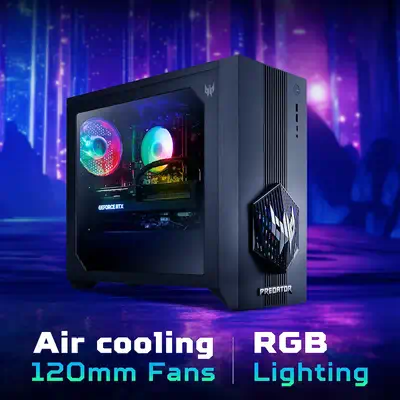 Acer Predator PO3-665_H610 Intel® Core™ i7 i7-14700F 16 Go DDR4-SDRAM 512 Go SSD NVIDIA GeForce RTX  - Unité Centrale - visuel 9