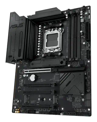 ASUS X870 MAX GAMING WIFI7 AMD X870 Emplacement Asus - visuel 1 - hello RSE - Éclairage personnalisable